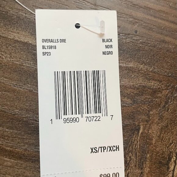 Buffalo Leah Black Denim Overall Dress - Picture 6 of 6